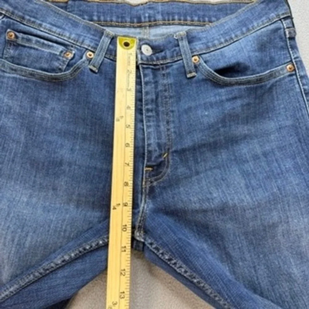 Levis 511 Slim Fit Jeans Mens 34x30 (FIT 33x29) Blue Denim Stretch Casual Work